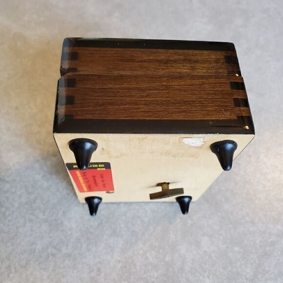 Vintage Reuge Music Box Swiss Musical Movement Waltz of Flowers - Picture 4 of 9